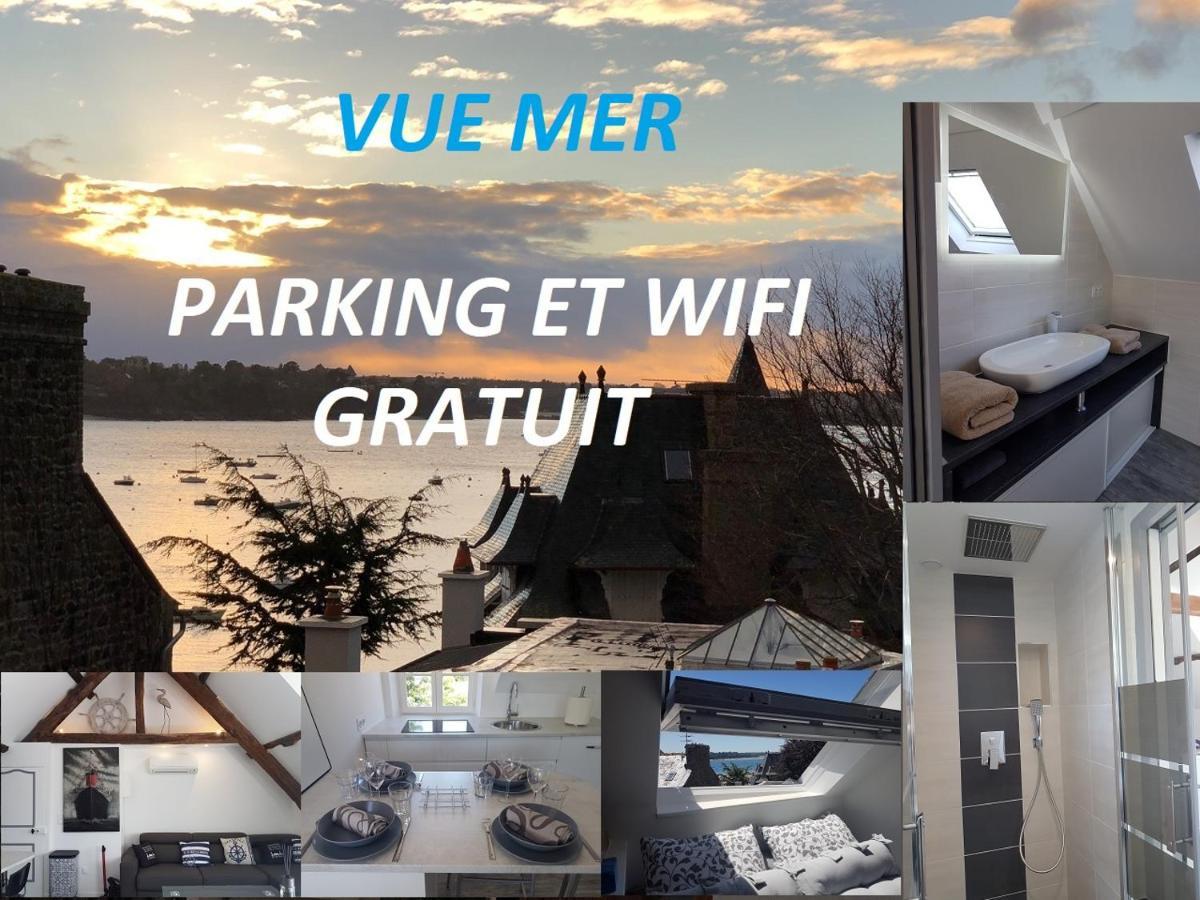 Logement Entier Saint Malo Vue Mer, Proche Ferry, Commerces Et Plage Solidor 50 M Eksteriør bilde