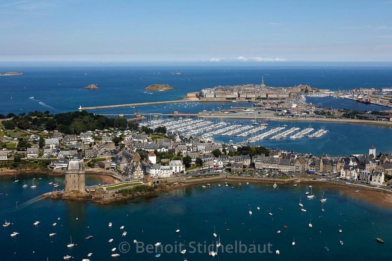 Logement Entier Saint Malo Vue Mer, Proche Ferry, Commerces Et Plage Solidor 50 M Eksteriør bilde