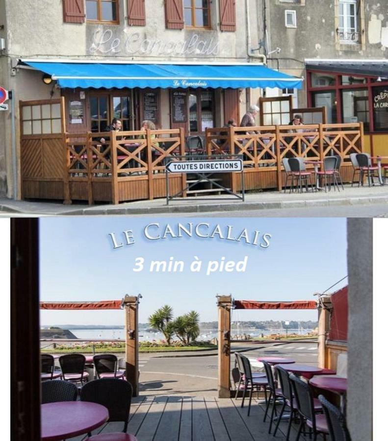 Logement Entier Saint Malo Vue Mer, Proche Ferry, Commerces Et Plage Solidor 50 M Eksteriør bilde